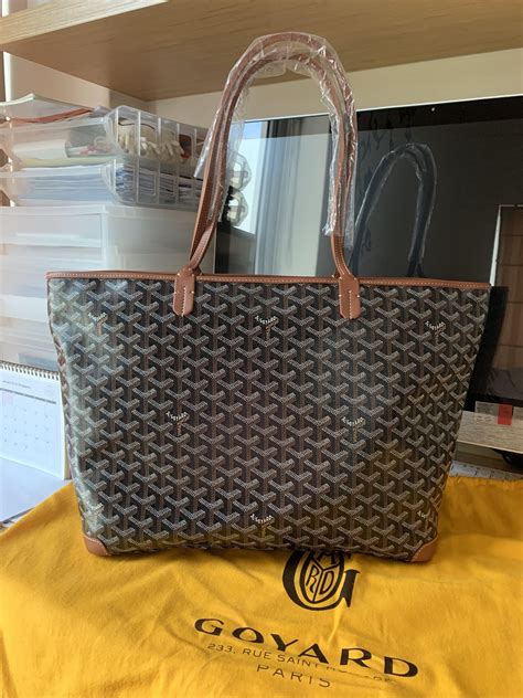 the real real goyard bag|genuine goyard bag.